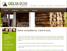 Tablet Screenshot of deltabois.com
